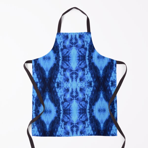 Item preview, Tie-dye Striped Pattern in Blue designed and sold by LoveofPeace.