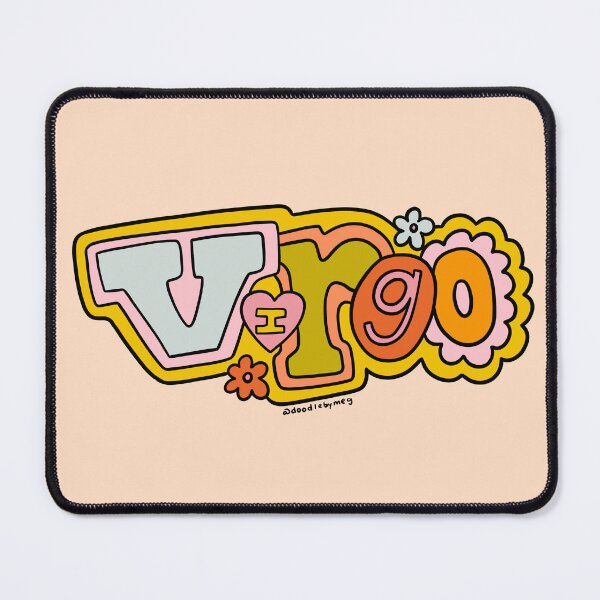 Item preview, Virgo Doodle Letters designed and sold by doodlebymeg.
