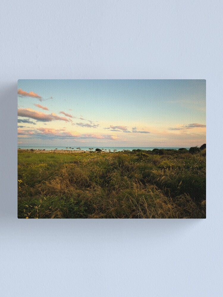 Alternate view of Ombrelloni in lontananza Canvas Print