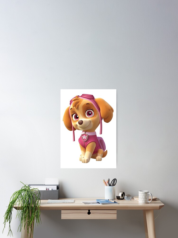 Skye - Paw Patrol Fan Art nickelodeon Poster