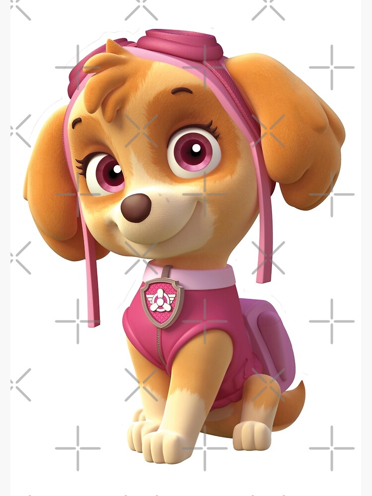 Skye - Paw Patrol Fan Art nickelodeon Poster