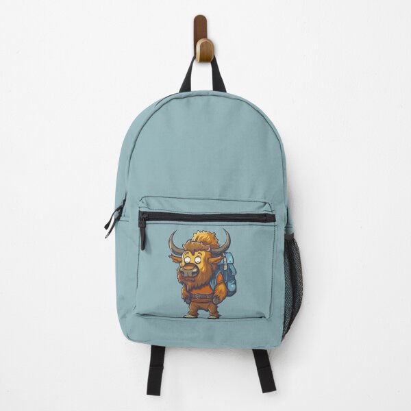 Item preview, Funny Bison Hiking Outdoor Adventure designed and sold by Wild-Co.