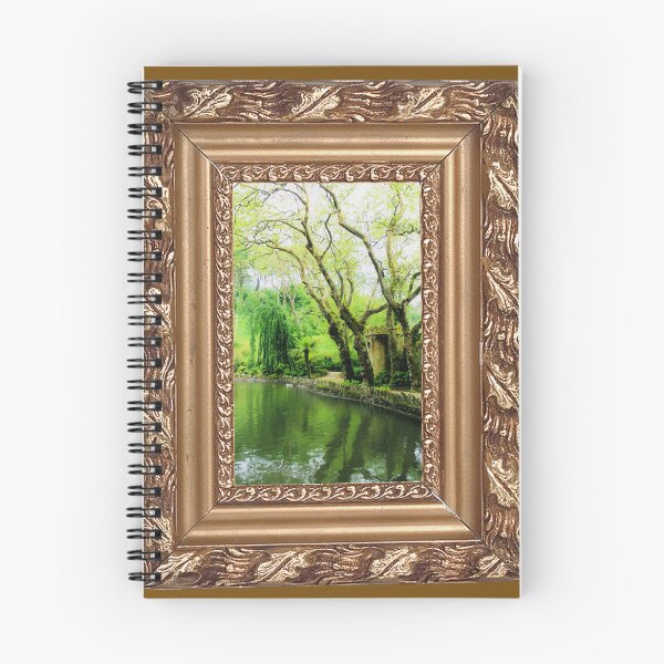 Item preview, Mossy Ruins in Frame Sticker designed and sold by TomikoKH19.