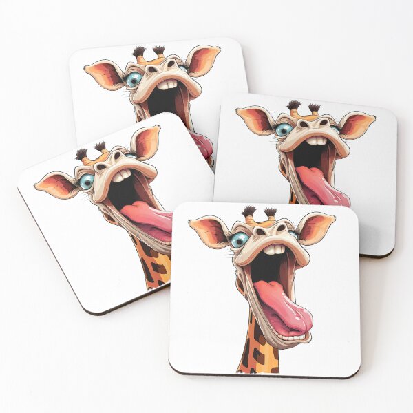 Artikelvorschau, Lustige Giraffe entworfen und verkauft von AIStudioProject.