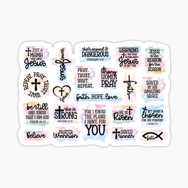 Item preview, Multiple Christian Quotes designed and sold by SassyFaithGirl.