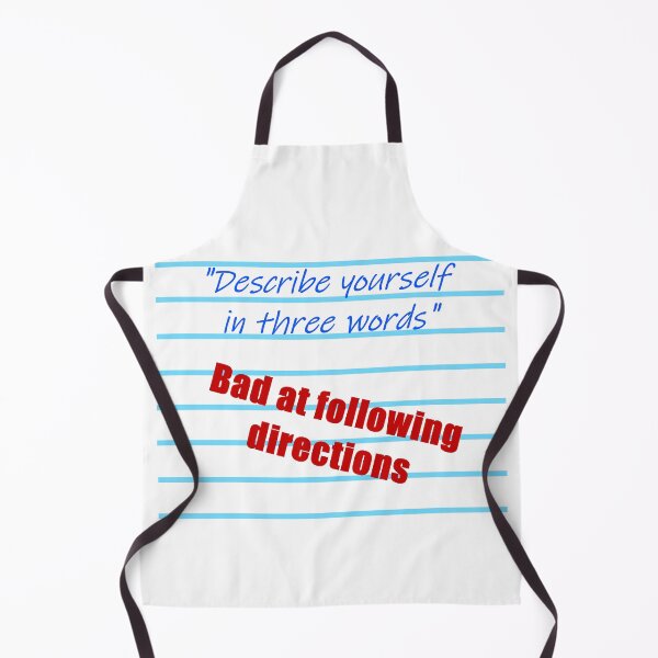 Item preview, When You Describe Yourself Wrong designed and sold by nerd-proverbs.