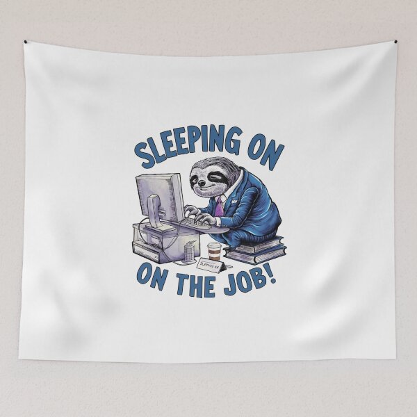 Item preview, Sleeping on the Job No.4 designed and sold by Gentle40Winks.