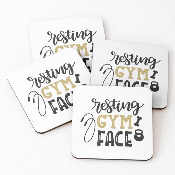 Item preview, Resting Gym Face - Gym Time Attitude designed and sold by Mundo Tees.