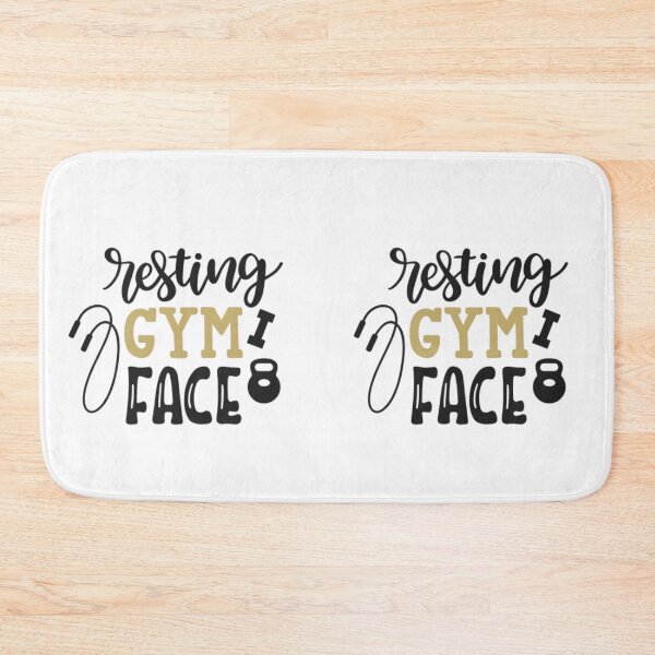 Item preview, Resting Gym Face - Gym Time Attitude designed and sold by Mundo Tees.