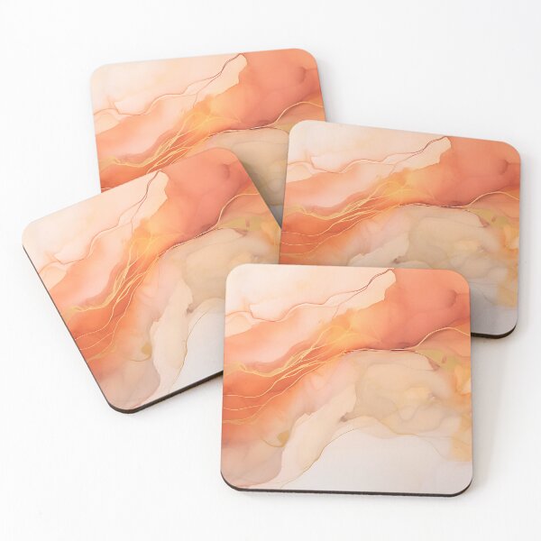 Item preview, Apricot - Kintsugi designed and sold by KootenayDesigns.