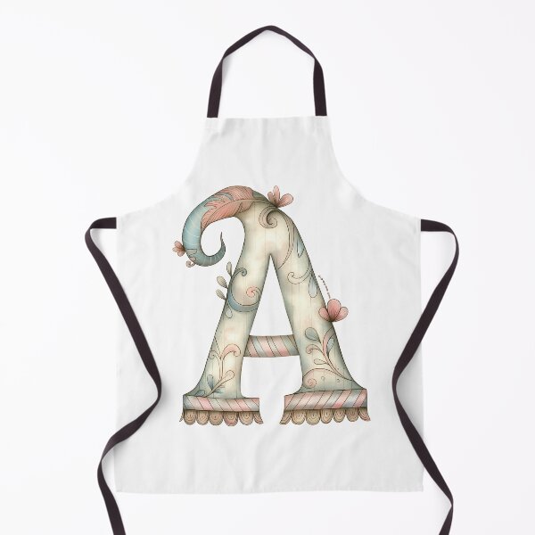 Item preview, Letter A Monogram, Fancy Letter A, Grunge Style Letter A designed and sold by FernLiz.