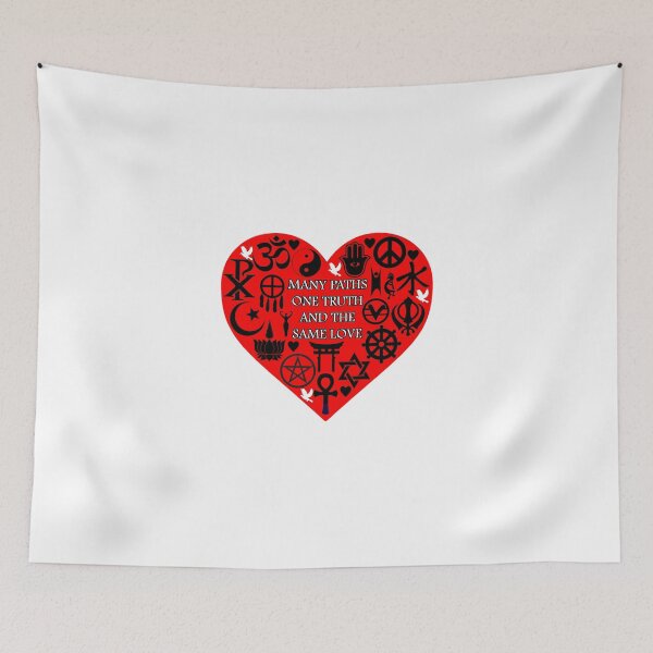 Item preview, any Paths - One Truth - and the Same Love (Large Size) 1 designed and sold by litmusician.