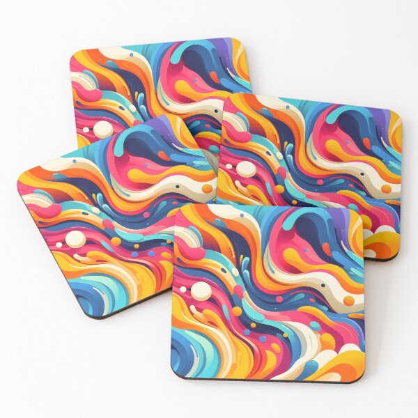 Item preview, Kaleidoscopic Waves: A Collision of Color and Motion designed and sold by CodeKatana.