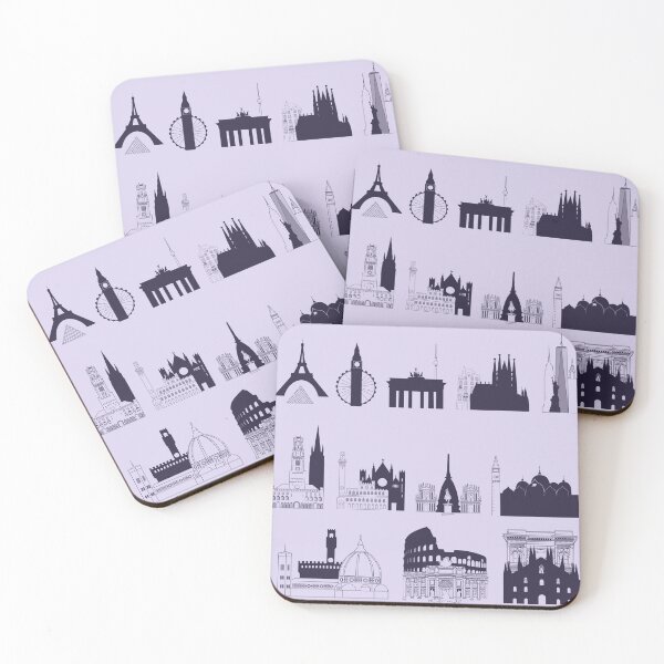 Item preview, City landmarks designed and sold by FireHorse36.