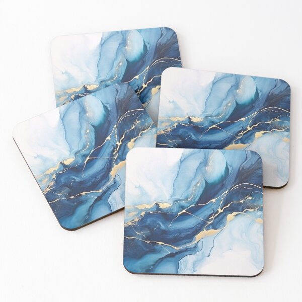 Item preview, Azure - Kintsugi designed and sold by KootenayDesigns.