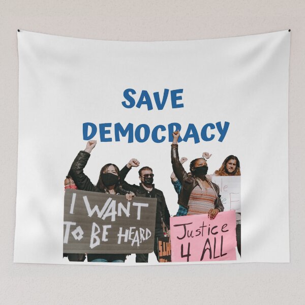Item preview, SAVE DEMOCRACY BY NULLCOSM designed and sold by nullcosm.