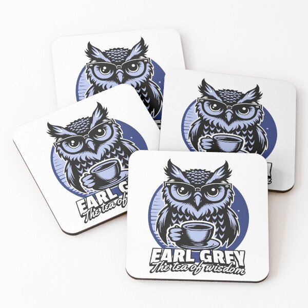 Artikelvorschau, Earl Grey Eule entworfen und verkauft von Graffik-Peeps.