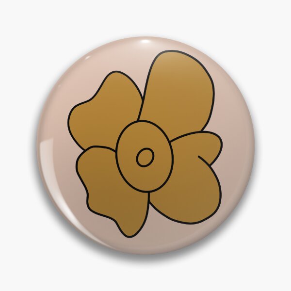 Item preview, Boho Yellow Flower designed and sold by OldSoulKraft.