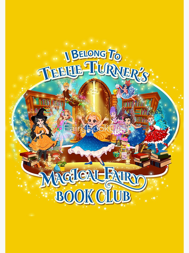 Thumbnail 3 of 3, Journal, I Belong To Teelie Turner's Magical Fairy Book Club~Join Today~Yellow™ designed and sold by FairyBookClub.
