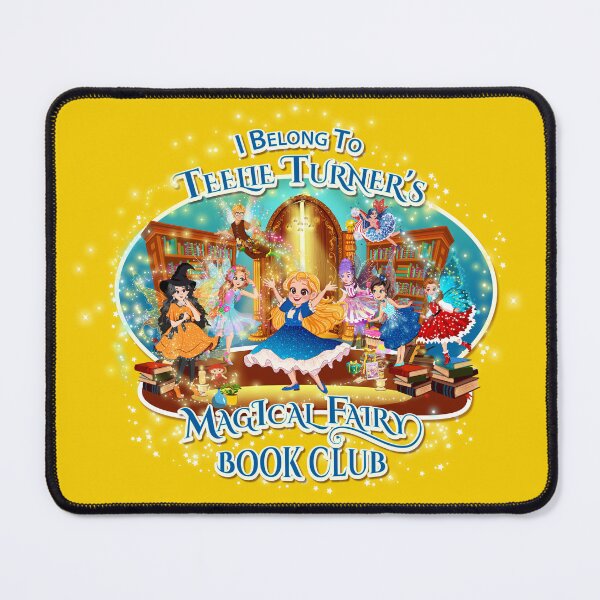 Item preview, I Belong To Teelie Turner's Magical Fairy Book Club~Join Today~Yellow™ designed and sold by FairyBookClub.
