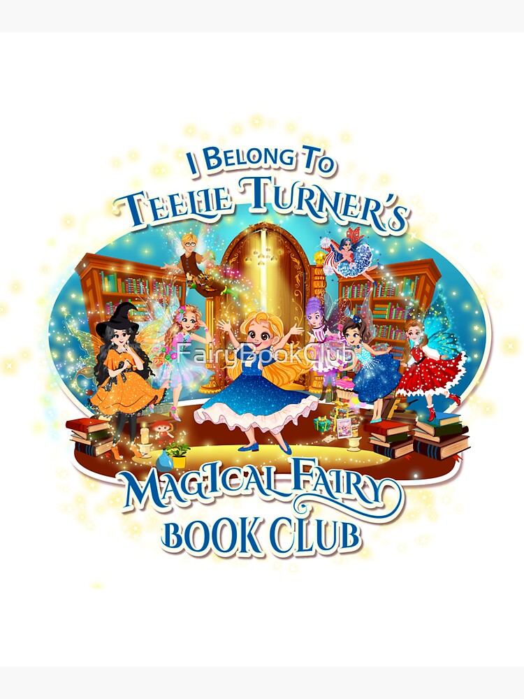 Thumbnail 5 of 5, Tote Bag, I Belong To Teelie Turner's Magical Fairy Book Club~Join Today~Yellow™ designed and sold by FairyBookClub.