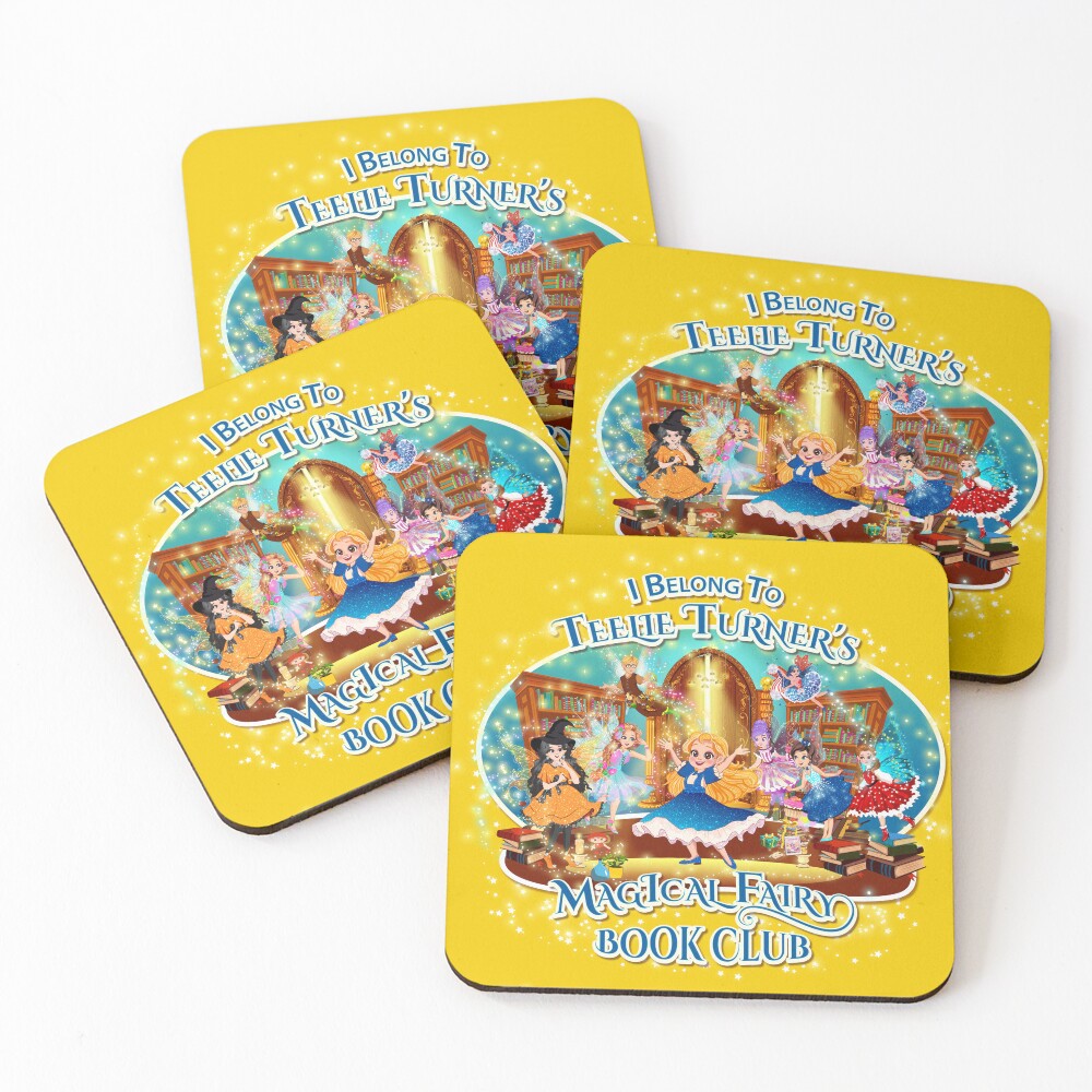 Item preview, Coasters (Set of 4) designed and sold by FairyBookClub.