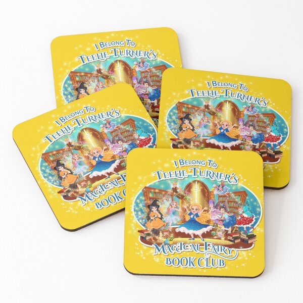 Item preview, I Belong To Teelie Turner's Magical Fairy Book Club~Join Today~Yellow™ designed and sold by FairyBookClub.