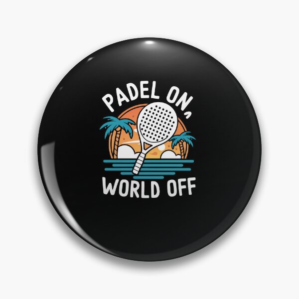 Artikelvorschau, Padel Tennis Geschenk Padel On World Off Lustiger Padel Spieler entworfen und verkauft von Captain Mood.