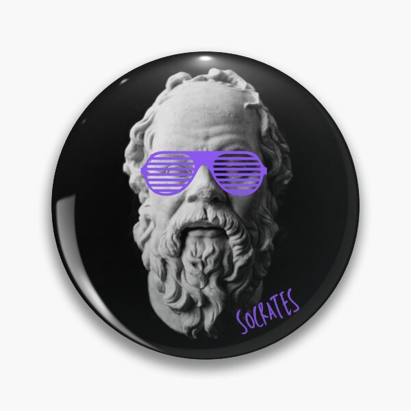 Item preview, SOCRATES - Fun Quote Student Teacher Philosophy Gift designed and sold by PHILOSOPHY-SWAG.