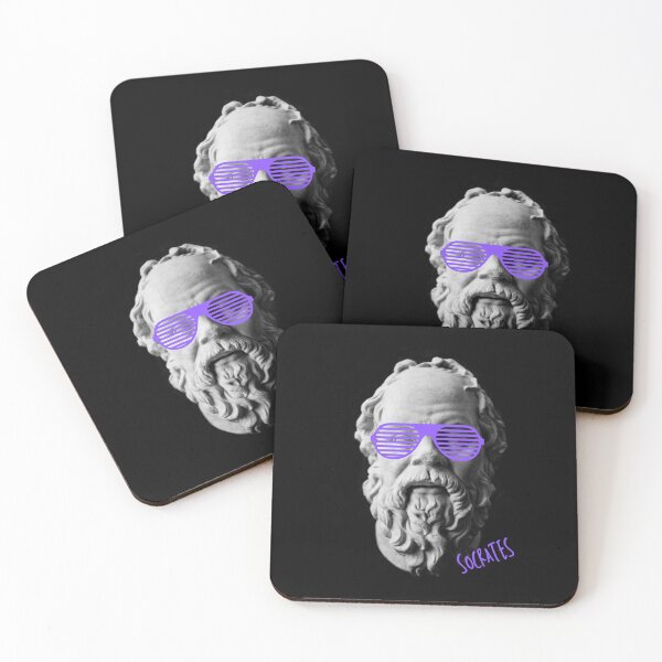 Item preview, SOCRATES - Fun Quote Student Teacher Philosophy Gift designed and sold by PHILOSOPHY-SWAG.