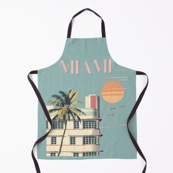 Item preview, Miami Beach Art Deco Building Poster designed and sold by blackdogshop.
