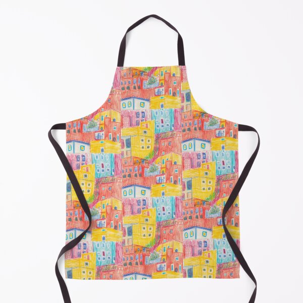 Item preview, Colourful city sketch designed and sold by schnillos.