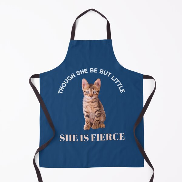 Item preview, Though She Be But Little She Is Fierce Cute Kitten designed and sold by StudioTina.