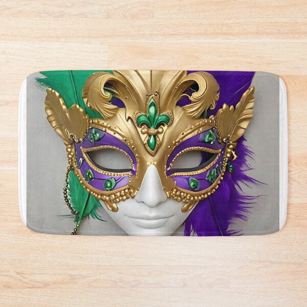 Item preview, Colorful Mardi Gras Mask Decoration designed and sold by BougieSouthern.