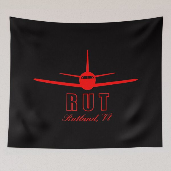 Item preview, RUT Rutland Vt Vermont Airport Code designed and sold by Lartheviking.