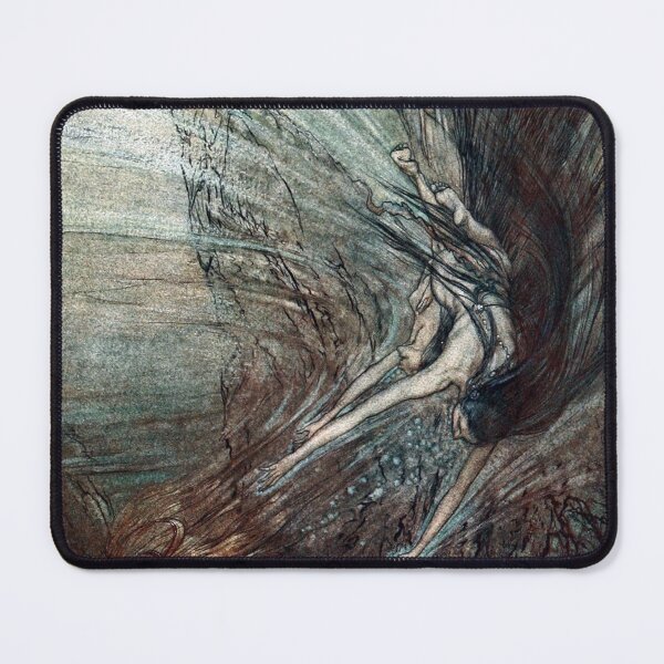Item preview, The frolic of the Rhine-Maidens - Arthur Rackham designed and sold by forgottenbeauty.
