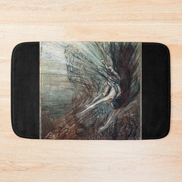Item preview, The frolic of the Rhine-Maidens - Arthur Rackham designed and sold by forgottenbeauty.