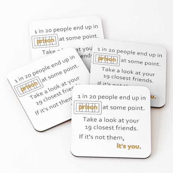 Item preview, Frequency of Prison Amongst Friends designed and sold by nerd-proverbs.
