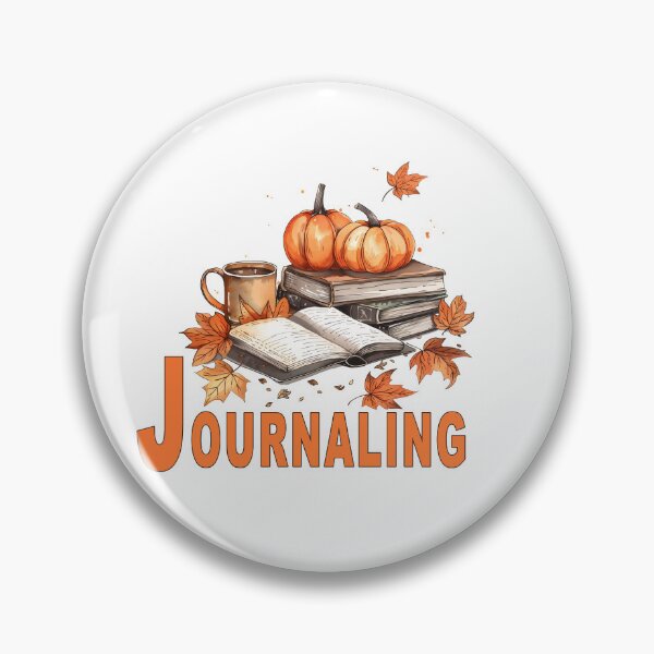 Item preview, journaling and pumpkins and coffee cup designed and sold by muta1993.