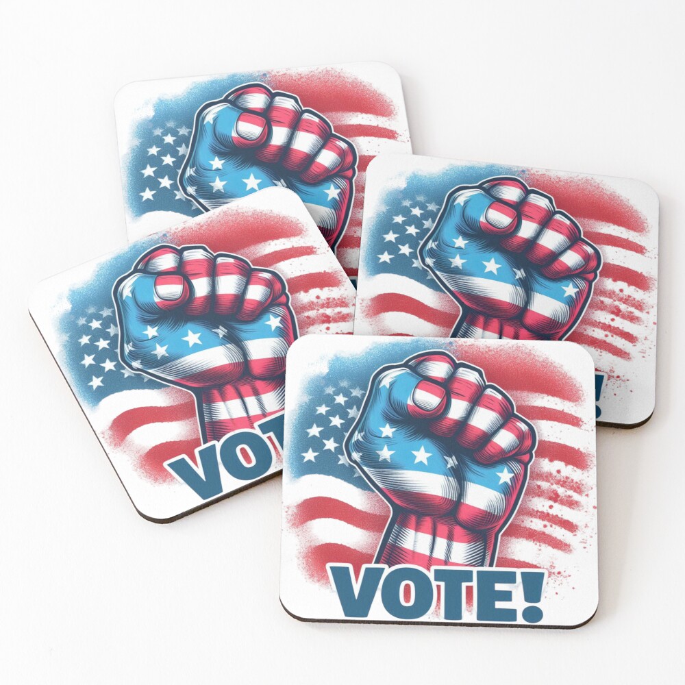 Item preview, Coasters (Set of 4) designed and sold by SplashPixel.