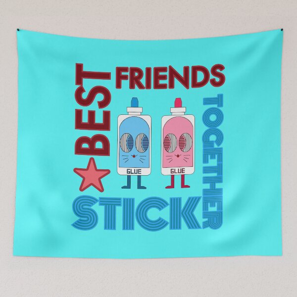 Item preview, Best Friends Stick Together designed and sold by chowlet.