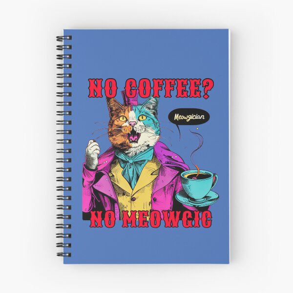 Item preview, No Coffee? No Meowgic II. designed and sold by FabulDeco2022.