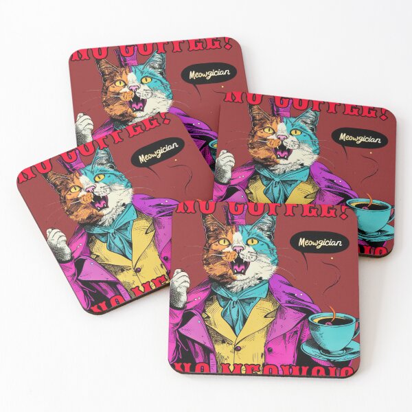 Item preview, No Coffee? No Meowgic II. designed and sold by FabulDeco2022.
