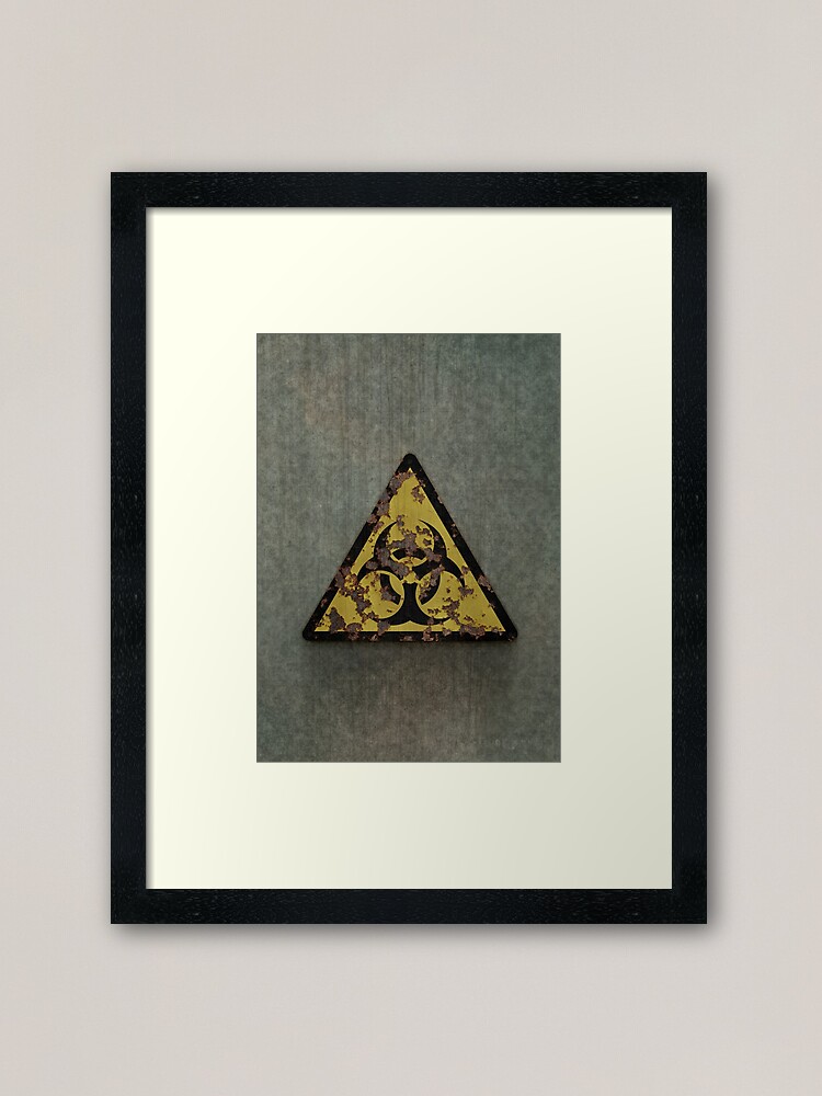 Alternate view of Biohazard Framed Art Print