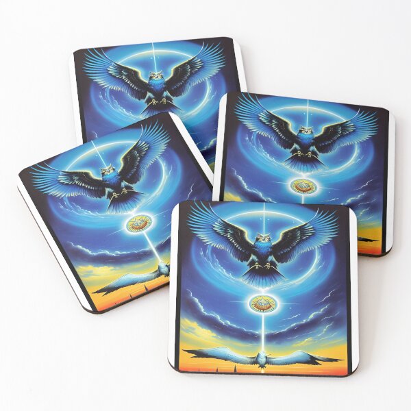 Item preview, Celestial Bird Artwork: Soaring to New Heights designed and sold by merve02shop.