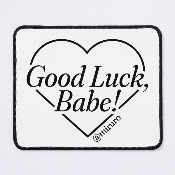 Item preview, Good Luck Babe Heart Chappel Roan designed and sold by miruro.