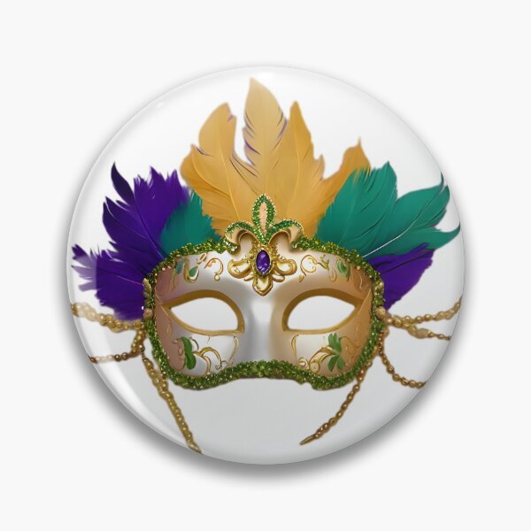 Item preview, Vivid Mardi Gras Mask designed and sold by BougieSouthern.
