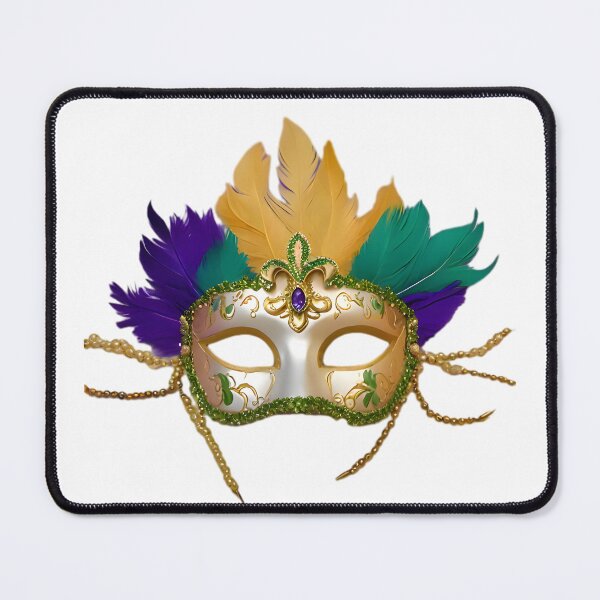 Item preview, Vivid Mardi Gras Mask designed and sold by BougieSouthern.