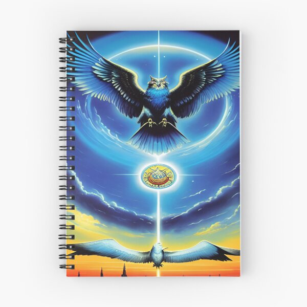 Item preview, Celestial Bird Artwork: Soaring to New Heights designed and sold by merve02shop.