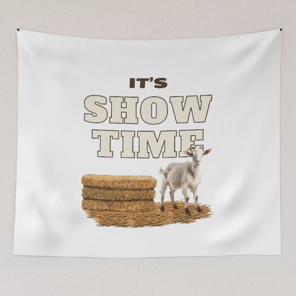 Item preview, It's Showtime for Goats! designed and sold by annmariek2018.